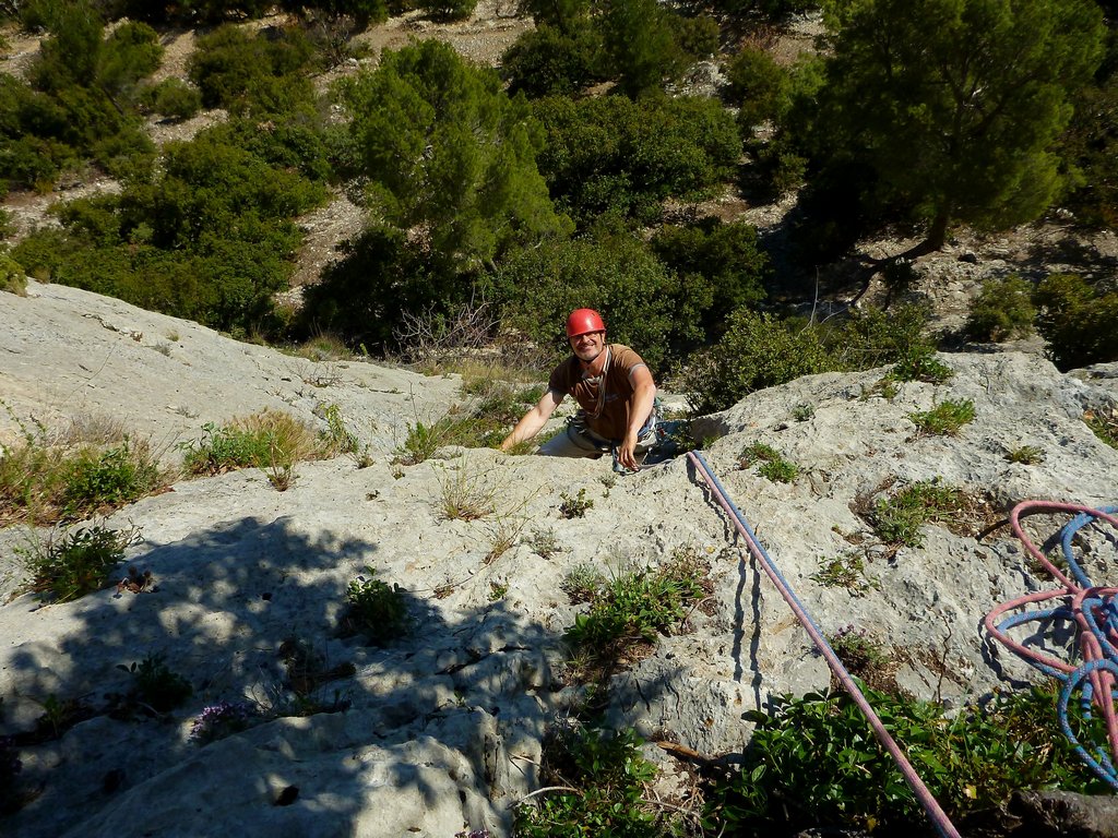 Stage d'escalade en grande voie (Hautes-Alpes