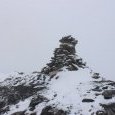 Cairn du sommet du pic du Petit Rochebrune