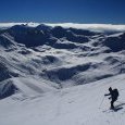 Du grand ski devant les pointes Côte de (...)