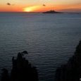 Crépuscule sur l'île du Riou