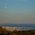 Lever de Lune sur Toulon