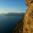 Les Calanques depuis le sommet de la voie