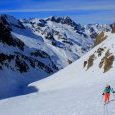 Vanina à la montée dans le vallon de Cerise
