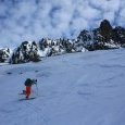 Vanina à la montée dans le vallon de Cerise