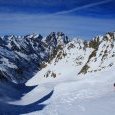 Vanina à la montée dans le vallon de Cerise