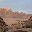 Jebel Rum depuis Makhman Canyon