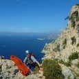 Guilhem au relai des rappels du Collet