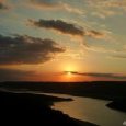 Sunset sur le Lac de Sainte-Croix