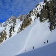 La team à la montée dans le vallon de Cerise